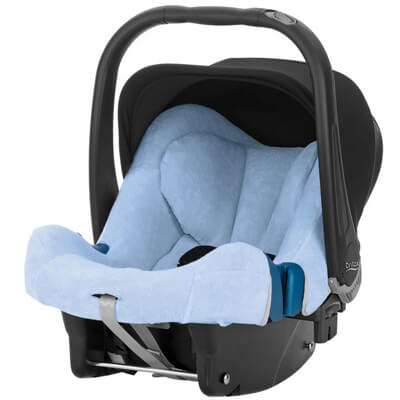 Летний чехол для Britax Romer Baby Safe Plus II SHR - Голубой