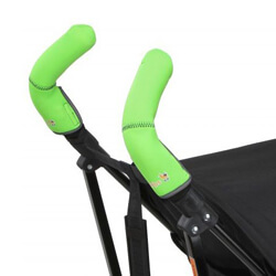 Чехлы CityGrips на ручки для коляски-трости - Neon Green
