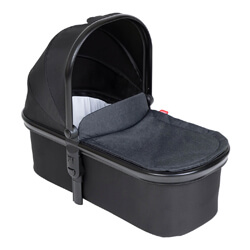 Блок для новорожденных Phil and Teds Snug Carrycot - Black